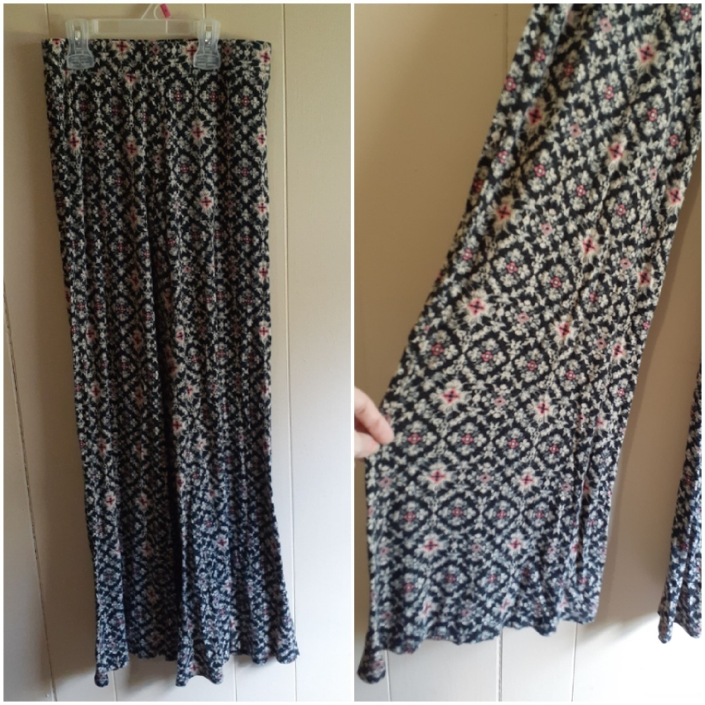 Full tilt yoga bohemian flare leg yoga pants small